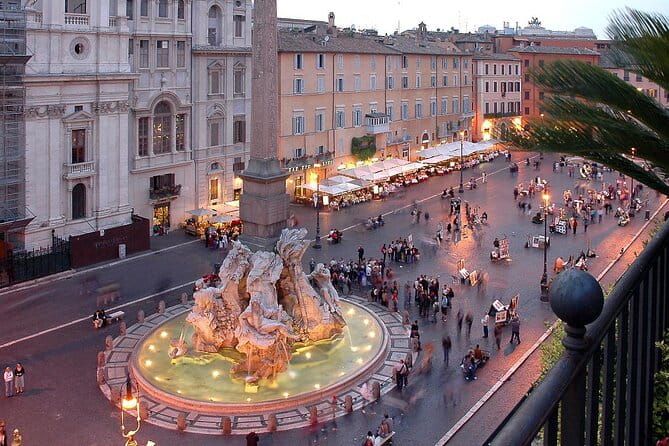 Rome Evening Panoramic Walking Tour Including Trevi Fountain and Spanish Steps - Key Points