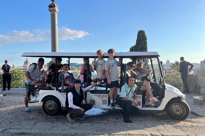 Rome: Exclusive 6 hour sightseeing tour in Golf cart for Cruisers - The Sum Up