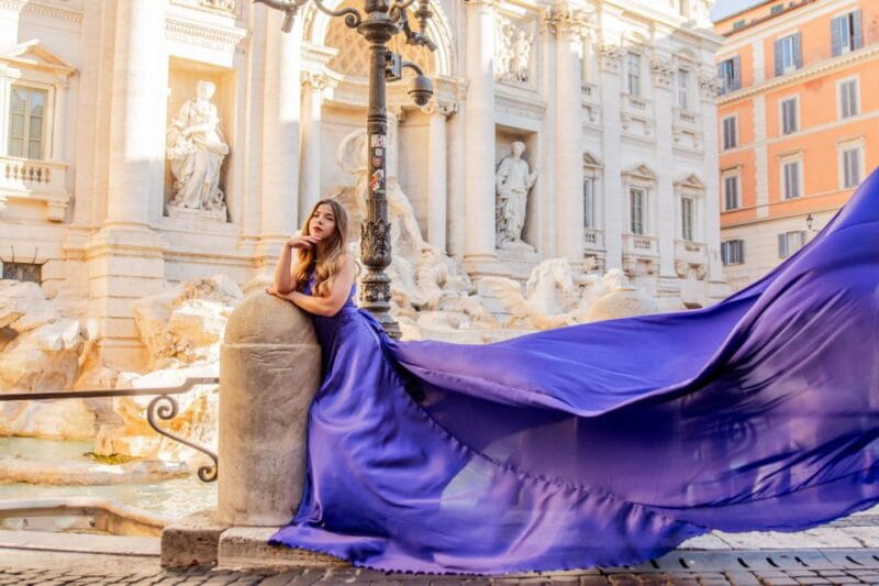 Rome: Flying Dress Photoshoot at Trevi Fountain - Price and Value: Is It Worth It?