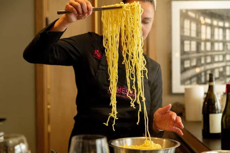 Rome: Food Tour and Pasta Making Experience at Roscioli - Making Pasta with Pros and Tips