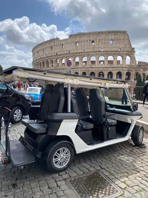 Rome: Golf Car Tour for Cruise Passengers - FAQ