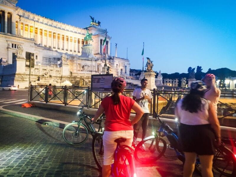Rome :guided night e-bike tour with typical ice-cream - Roman Nights on Two Wheels: A Detailed Breakdown