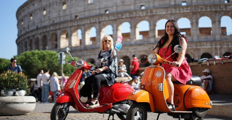 Rome: Guided Vespa Tour with Professional Photoshoot - Discovering Rome on Two Wheels: The Itinerary Breakdown