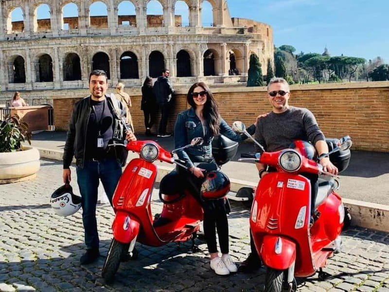 Rome: Guided Vespa Tour with Self-Drive or as a Passenger - Key Points / Takeaways