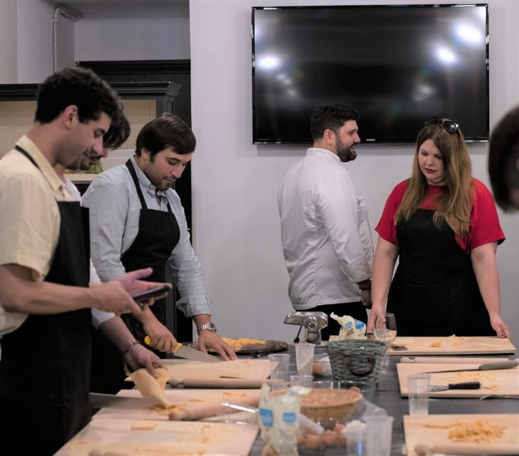 Rome: Handmade Pasta Cooking Class with Professional Chef - The Itinerary: From Ingredients to Delicious Meal