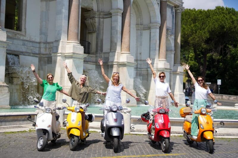 Rome: Hidden Gems Guided Vespa Tour with Photos - Photos and Memories