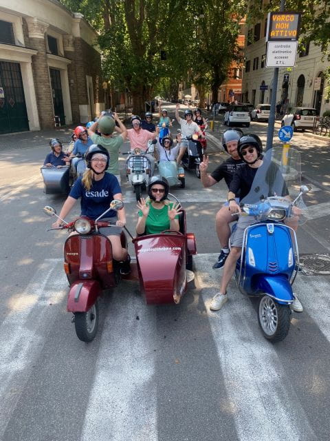 Rome: Highlights Vespa Sidecar Tour with Coffee and Gelato - A Unique Way to Discover Rome: The Vespa Sidecar Experience
