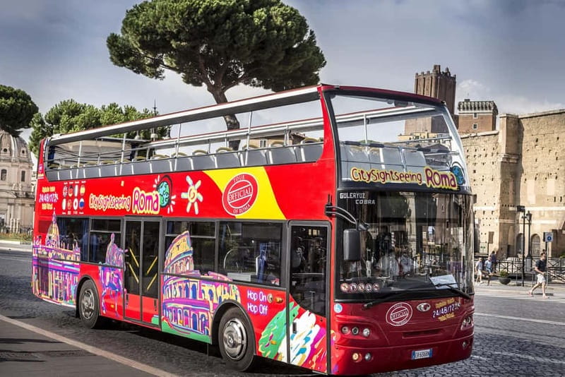 Rome Hop On Hop Off Tour from Civitavecchia by Train - What’s Included and What’s Not