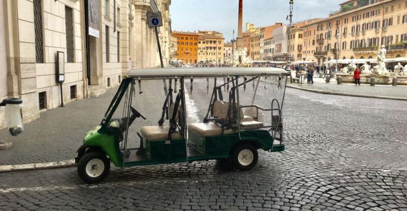 Rome: Imperial City Tour by Golf Cart with Optional Transfer - FAQ