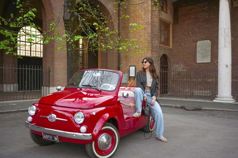 Rome in a Fiat Jolly: Exclusive Vintage Ride & Photo Tour - What Makes This Tour Stand Out?