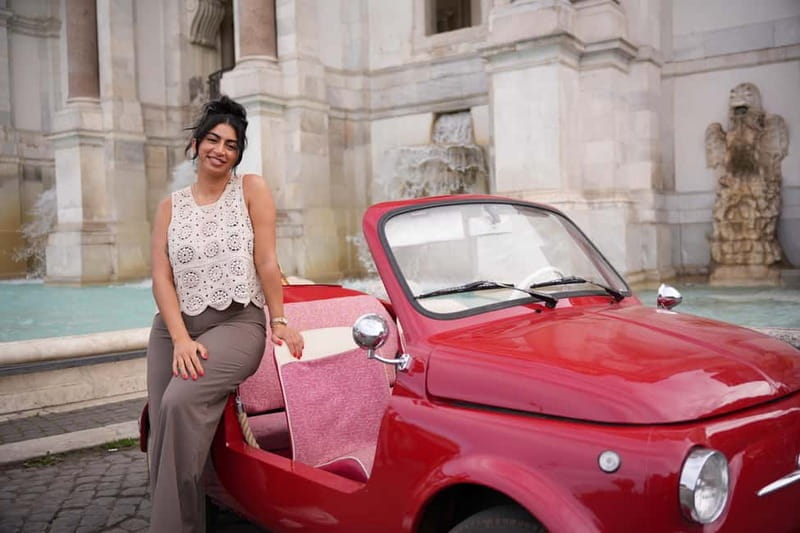 Rome in a Fiat Jolly: Exclusive Vintage Ride & Photo Tour - Practical Tips