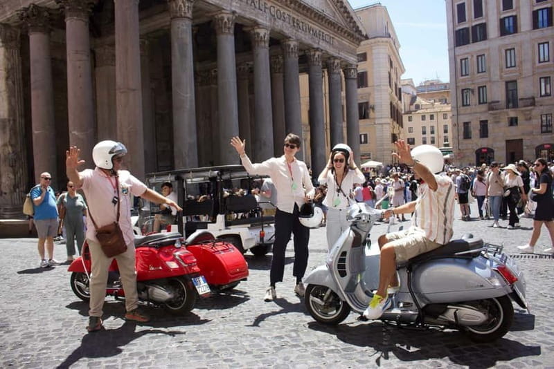 Rome in Vespa: Private Sidecar Sightseeing Tour with Gelato - Exploring Rome from a Sidecar: A Unique Journey
