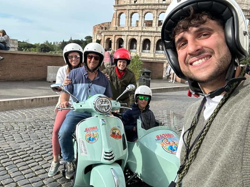 Rome in Vespa: Private Sidecar Sightseeing Tour with Gelato - Key Points / Takeaways