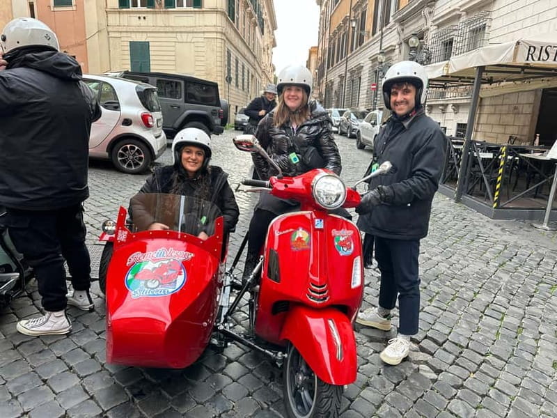Rome in Vespa: Private Sidecar Sightseeing Tour with Gelato - The Grand Finale – Circus Maximus and Beyond