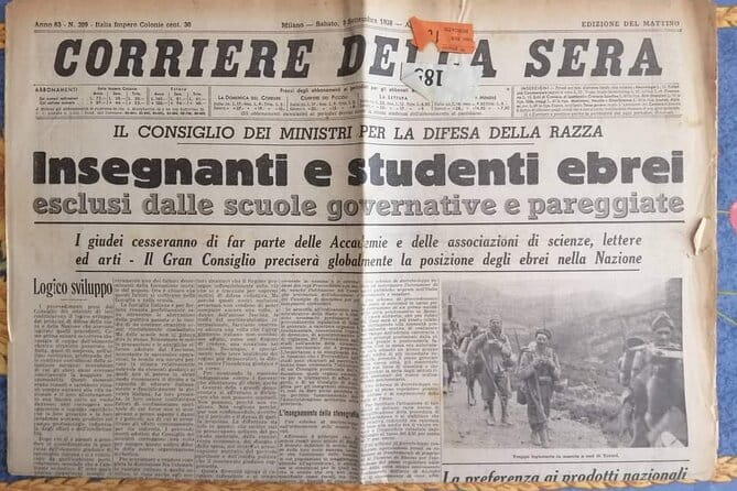 Rome Jewish Ghetto and Great Synagogue Small Group Walking Tour - Key Points: