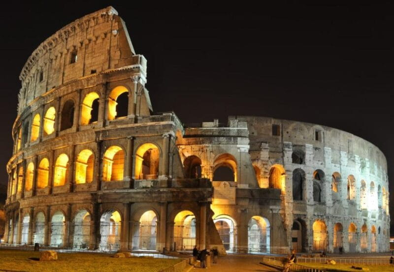 Rome: Night Tour by Golf Cart with Italian Dinner and Gelato - Exploring Rome at Night by Golf Cart