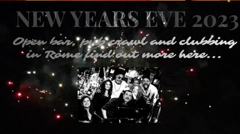 Rome: NYE Pub Crawl and Club - Key points / Takeaways