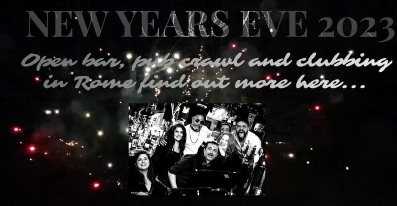 Rome: NYE Pub Crawl and Club - Starting with a bang: The evening begins at Highlander Pub