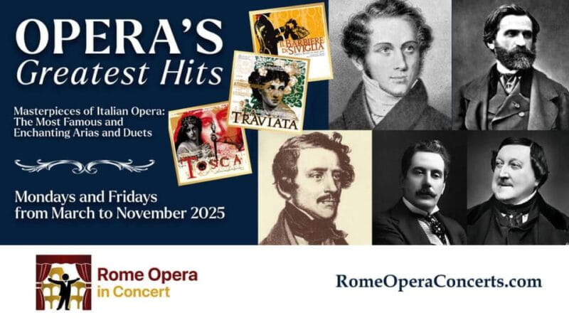 Rome: "Opera's Greatest Hits" Opera Concert with Aperitif - The Post-Concert Aperitif: A Rare Personal Touch