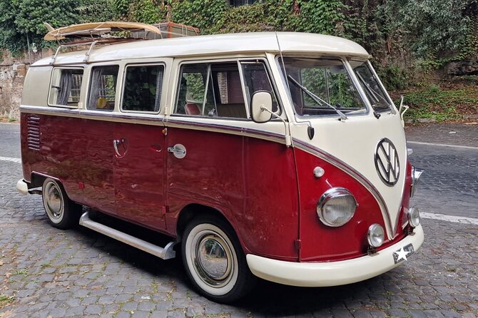 Rome Panoramic Tour by Vintage Classic Cabriolet Car or Vintage Minibus - Explore Romes Hidden Gems