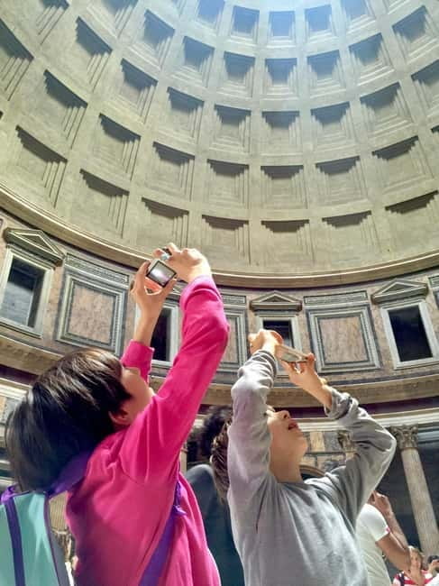 Rome: Pantheon for Families with Tickets & Kids' Audio Guide - What You’ll See Inside the Pantheon: Dome, Oculus, and Grandeur