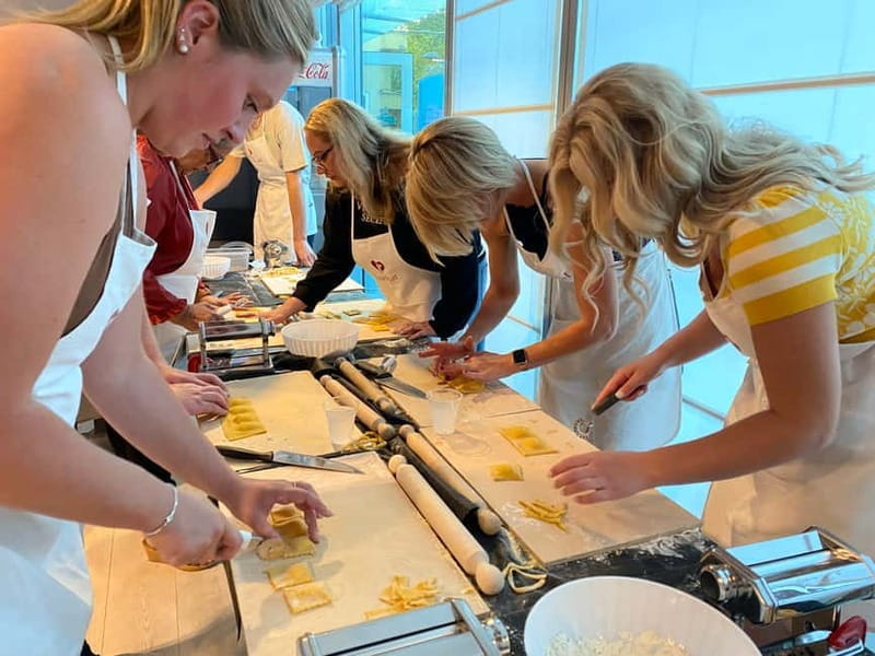 Rome: Pasta, Ravioli, and Tiramisu Cooking Class with Wine - Key points / Takeaways