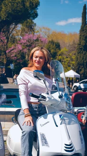 Rome: Personalized 2-Hour Vespa Ride  No Driving Needed - An Authentic Rome Experience: Riding as a Passenger on a Vespa
