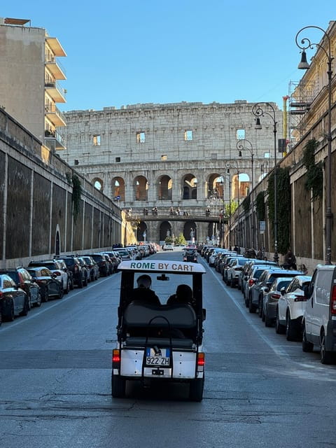 Rome: Private Golf Cart Tour in 3hours with Food Tasting - Price and Logistics: Good Value for a Short, Private Tour