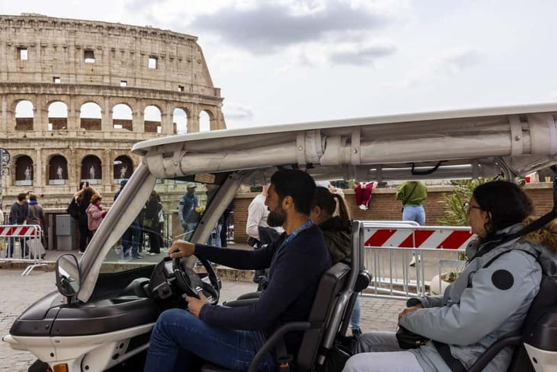 Rome: Private Golf Cart Tour with Driver - Exploring Rome in Comfort and Style