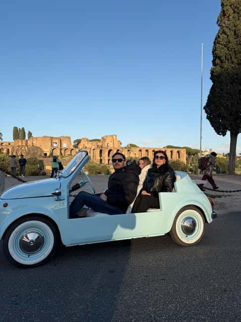 Rome: Private Open-Top Fiat 500 Tour with Driver - The Tour Itinerary: A Day in the Life of Rome