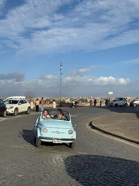 Rome: Private Open-Top Fiat 500 Tour with Driver - FAQs about the Rome Private Open-Top Fiat 500 Tour