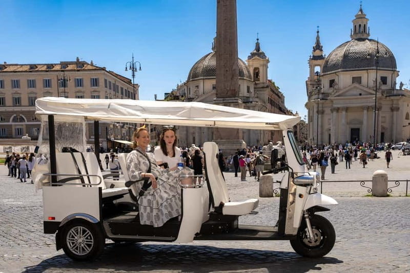 Rome: Private Tuk Tuk Tour in Rome's City Center - Key points / Takeaways