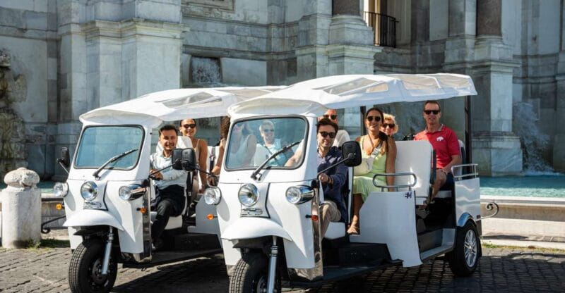 Rome: Private Tuk Tuk Tour with Hotel Pickup and Prosecco - The Experience of the Scenic and Cultural Highlights