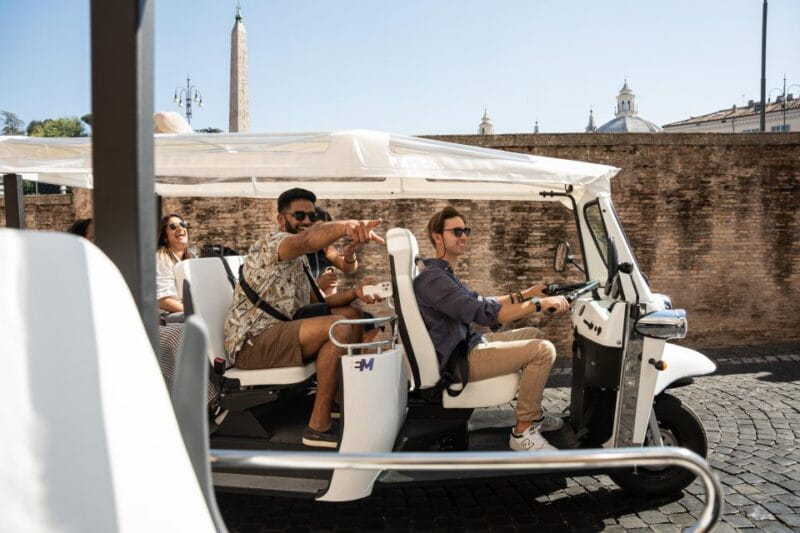 Rome: Private Tuk Tuk Tour with Hotel Pickup and Prosecco - FAQ