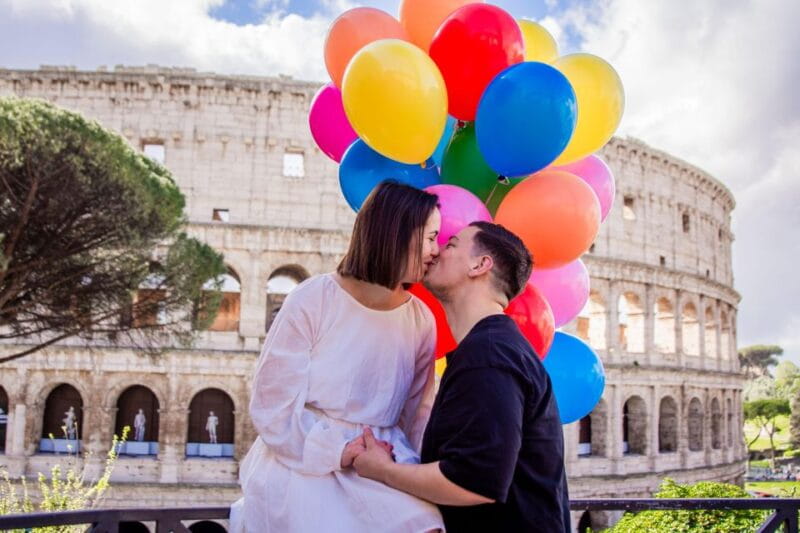 Rome: Professional Photoshoot With Balloons - The Value of Professional Photos in Rome