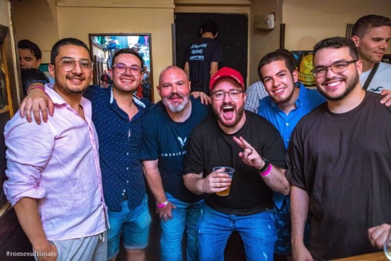 Rome: Pub Crawl and Ultimate Party with Open Bar and Pizza - FAQ
