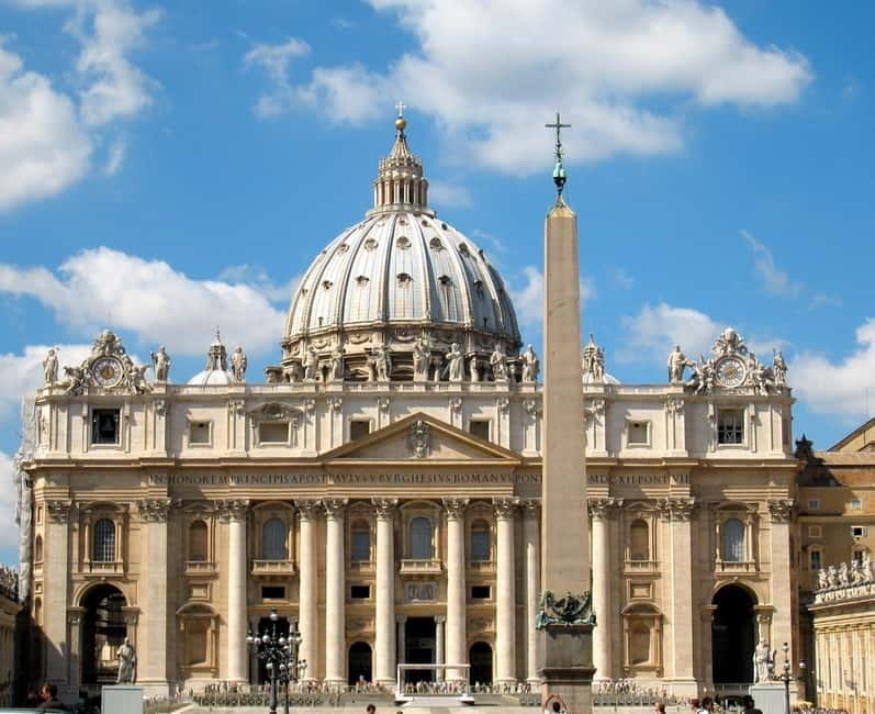Rome: Skip The Line St.Peters Basilica, Tombs & Dome Tour - FAQ