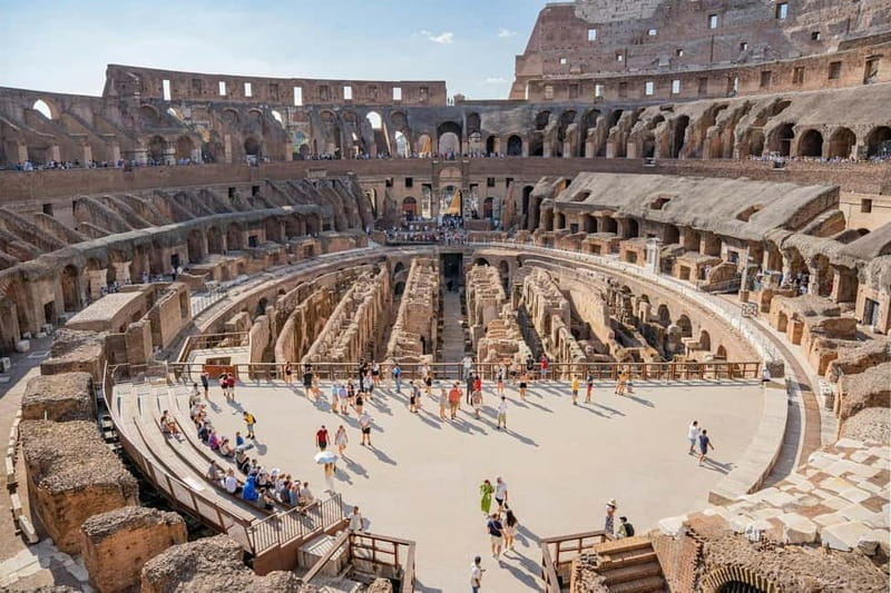Rome: Small-Group Colosseum, Roman Forum & Palatine Hill - Exploring the Colosseum: Entering the Arena and Inside Views