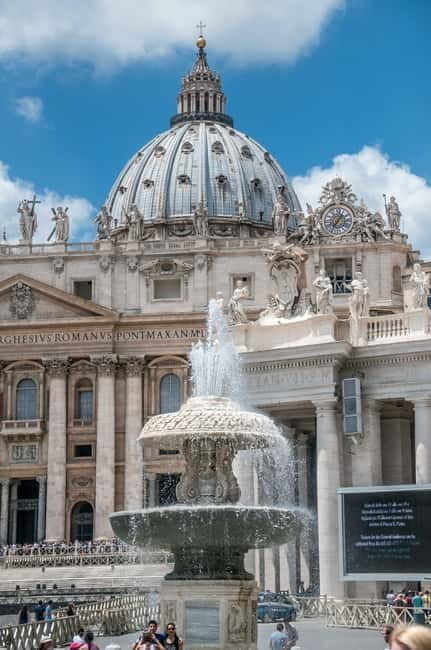 Rome: St.Peter's Basilica & Papal Tombs guided Tour - Key points / Takeaways