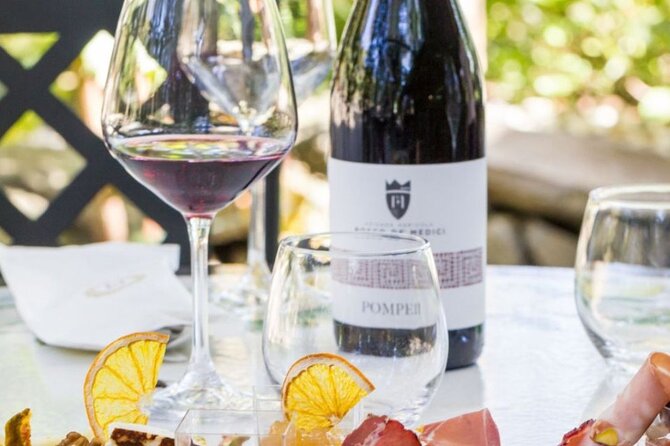 Rome to Pompeii Guided Tour With Wine & Lunch by High Speed Train - Winery Visit and Lunch