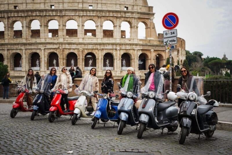 Rome: Vespa Adventure with Pick Up and Drop Off - Key points / Takeaways