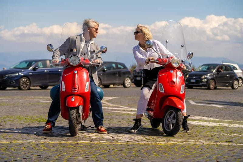Rome Vespa Ride, Food Tasting & Photo Tour -All Inclusive - Scenery and Highlights: Iconic Sights and Hidden Corners