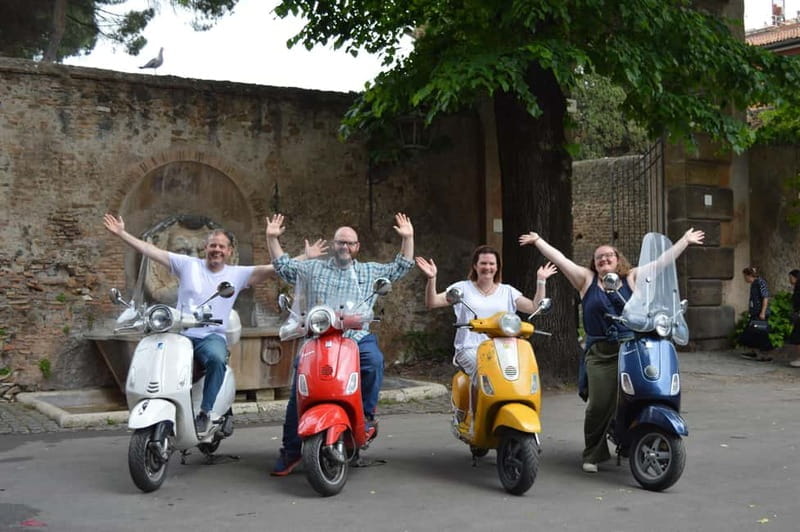 Rome: Vespa Scooter Tour - Key points / Takeaways