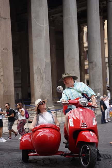Rome Vespa Sidecar Tour: 90-Minute Panoramic Experience - Exploring the Itinerary: What You Can Expect