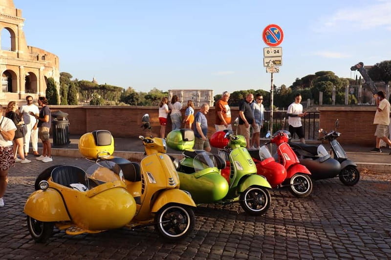 Rome: Vespa Sidecar Tour with Hotel Transfers & Gelato - Discovering Rome on a Vespa Sidecar: An In-Depth Look