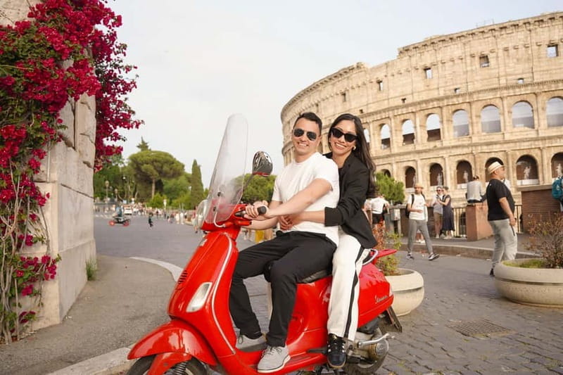 Rome: Vespa Tour with Hidden Gems and Driver - Experience Breakdown: From Ancient Landmarks to Scenic Views