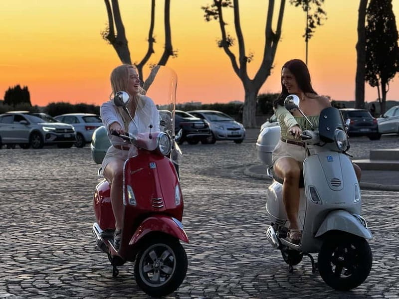 Rome Vespa Tour with Photoshoot  Inspired by Lizzie McGuire - Entering The Heart of Rome: Starting Out