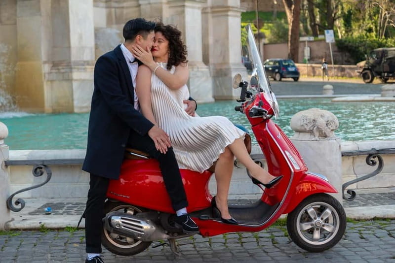 Rome Vespa Tour with Photoshoot  Inspired by Lizzie McGuire - The Photoshoot: Creating Memories