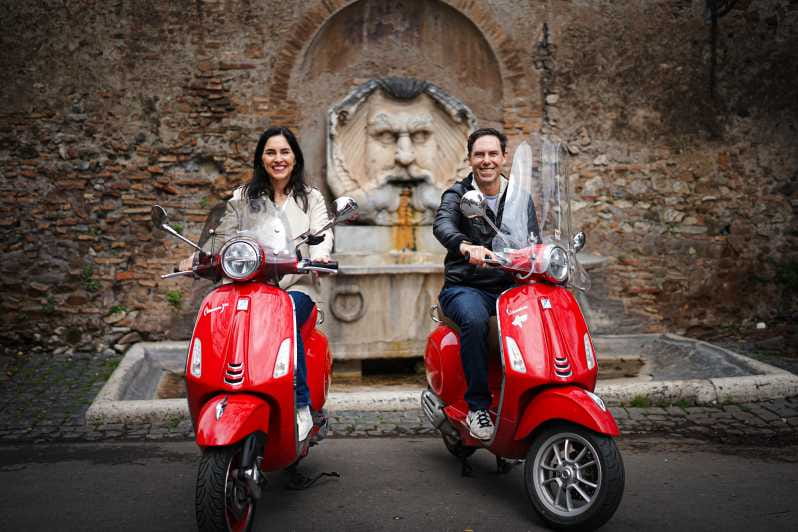 Rome Vespa Tour with Professional Photoshoot - The Joy of Guided Rides and Professional Photos