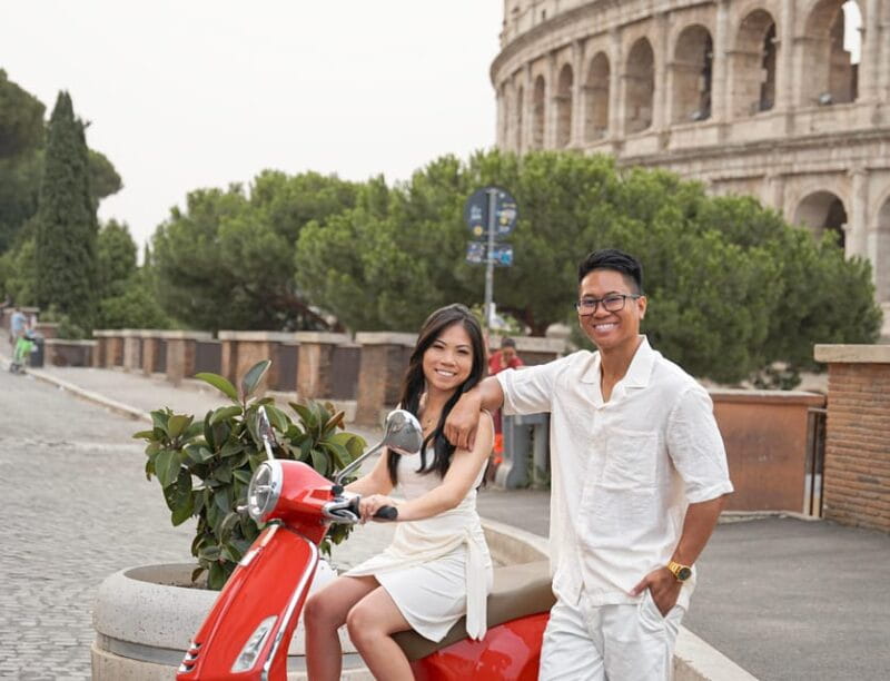Rome: Vespa Tour with Professional Photoshoot - Scenic Viewpoints and Hidden Corners